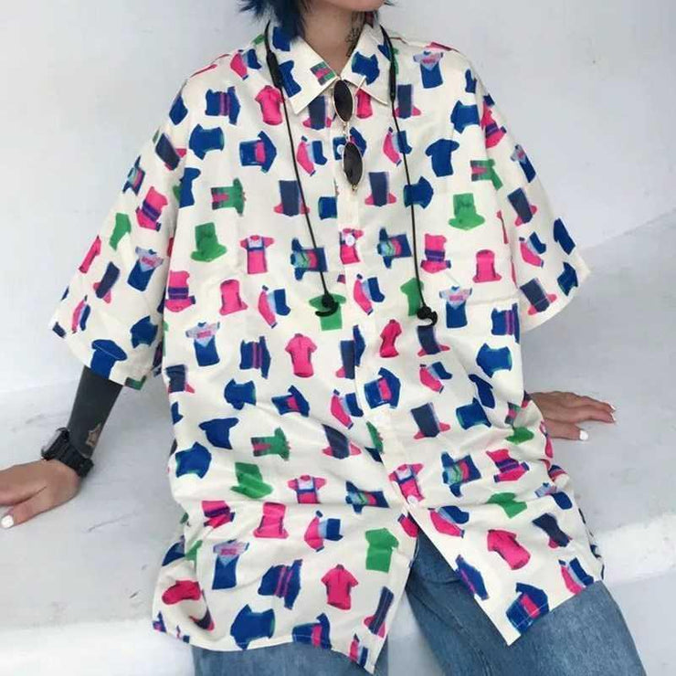 Ladies Retro Hip-Hop Shirt