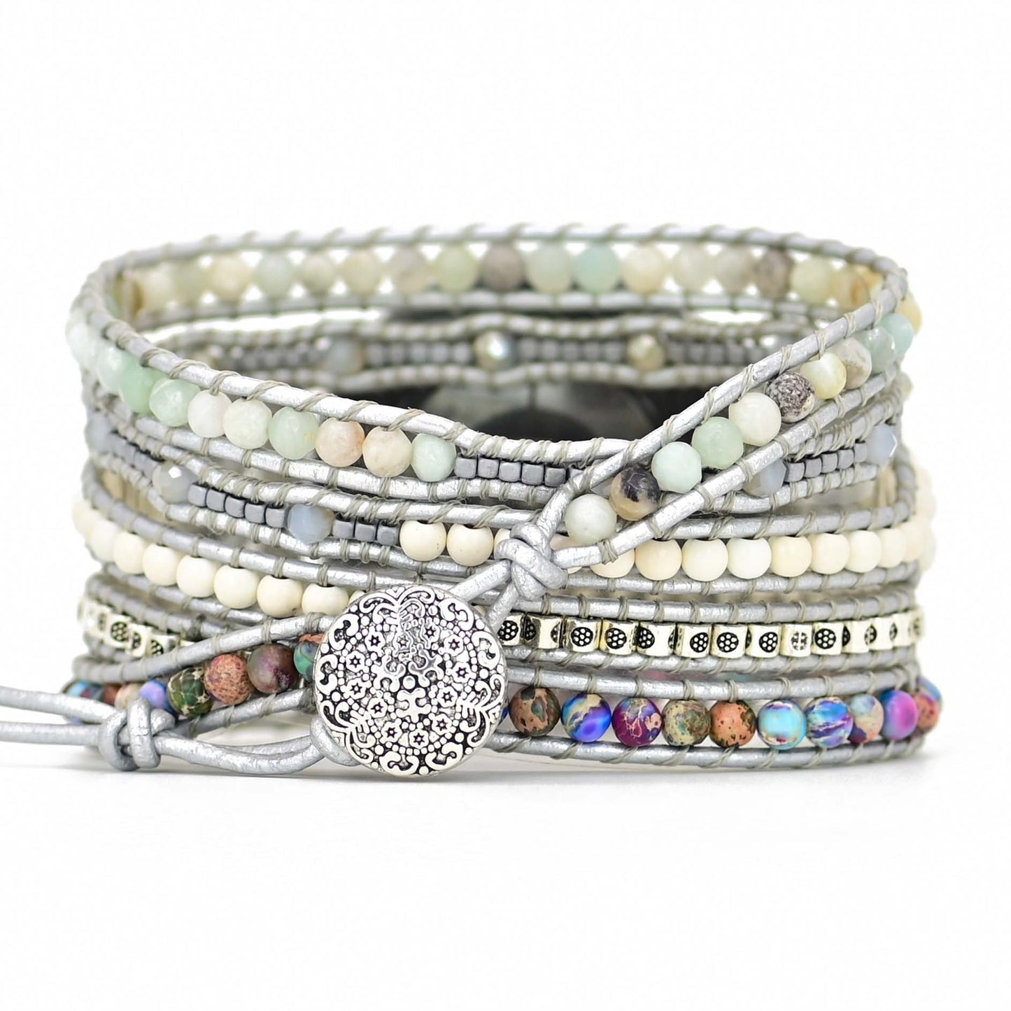 Sleek Simple Boho Winding Braided Bracelet