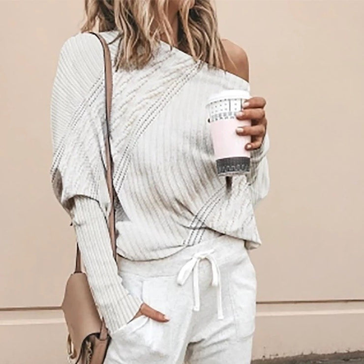 Ladies Knitted Cashmere Sweater
