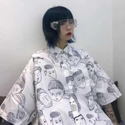 Ladies Retro Hip-Hop Shirt