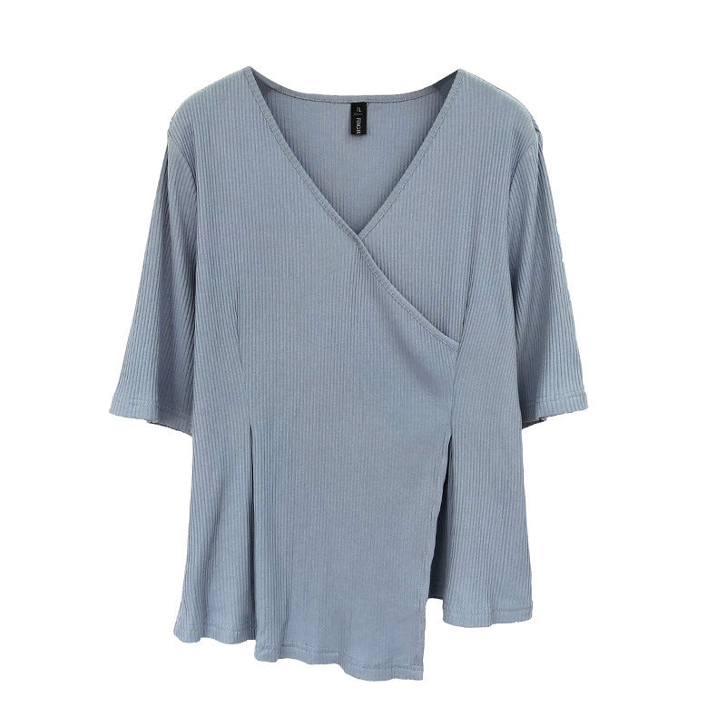 Ladies Spandex Casual Top